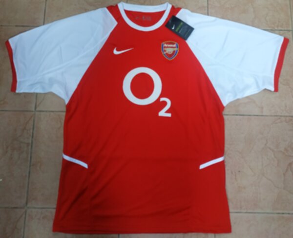 майка Arsenal 2002-2003  ретро  полиэстер 100%