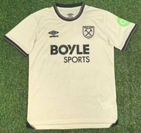 майка  West Ham United,2025-2026,гостевая,полиэстер 100%