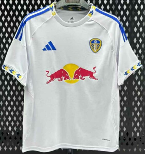 майка футбольная Лидс Юнайтед,домашняя,2025-2026, полиэстер 100%