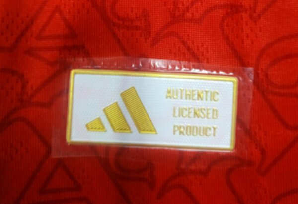 майка футбольная Арсенал 2025-2026,длинный рукав, полиэстер 100%