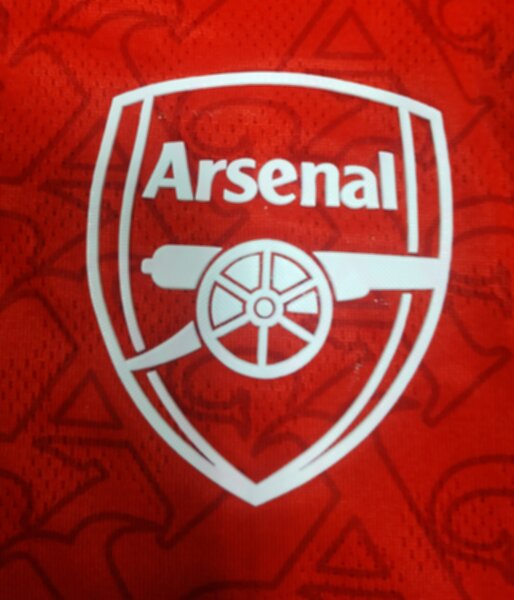 майка футбольная Арсенал 2025-2026,длинный рукав, полиэстер 100%