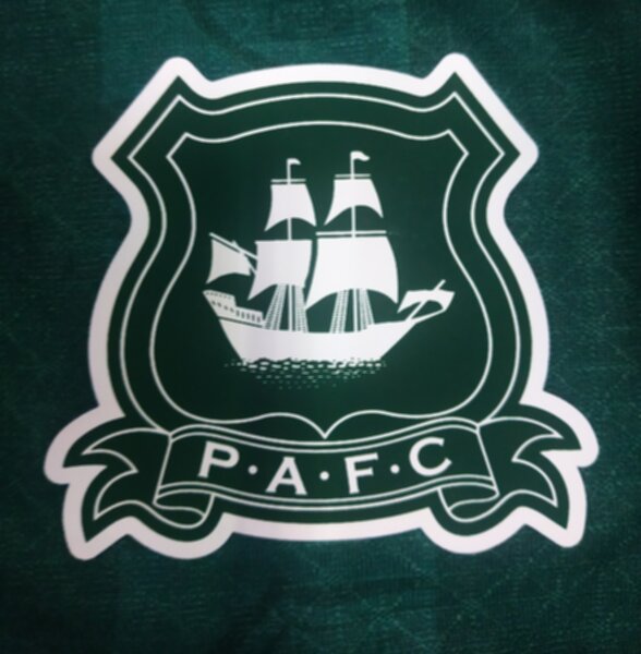 майка футбольная Плимут, полиэстер 100%