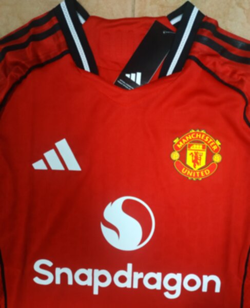 майка Manchester United 2025-2026, adidas, домашняя,длинный рукав,полиэстер 100%