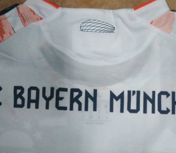 майка Bayern Munchen,длинный рукав,2025-2026,adidas,гостевая, полиэстер 100%