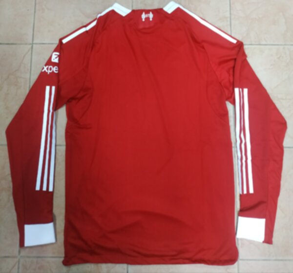 майка футбольная Ливерпуль,2025-2026,длинный рукав,полиэстер 100%