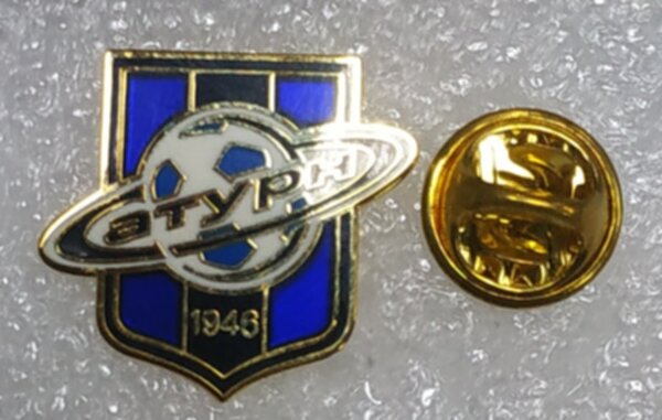 значок Сатурн Раменское №1498,металл,2см.