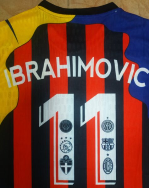 майка футбольная №11 IBRAHIMOVICH  
