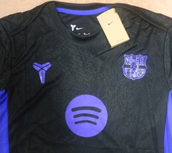 форма  Barcelona 2025-2026 ,Koby Bryant,полиэстер 100%