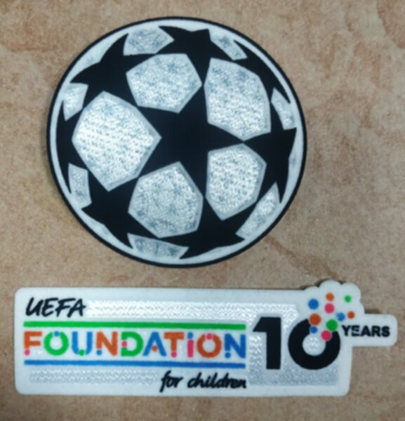 термонашивки Лига чемпионов 2025-2026  7,5см и 11,5*3,5см