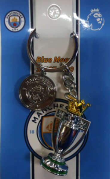 брелок Манчестер Сити с кубком Англии