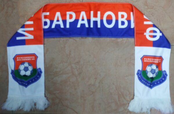 шарф Барановичи,130*17см., флис 100%