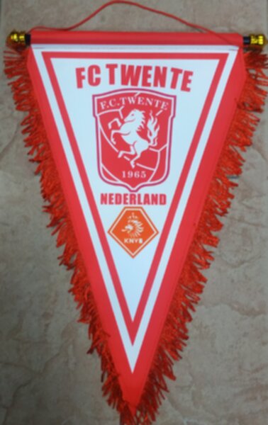 вымпел Твенте  40 Х 25 см  матерчатый