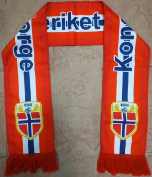 шарф сборной Норвегии,флис,130х16см.