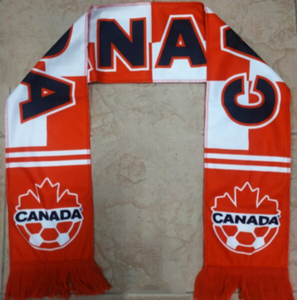 шарф сборной Канады,флис,130х16см.