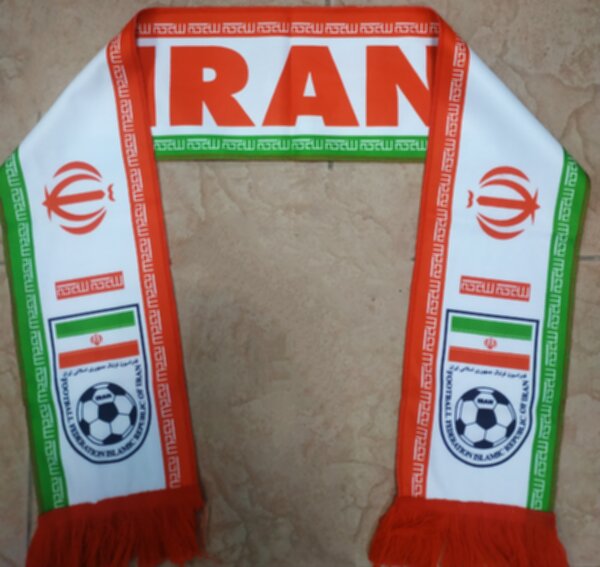 шарф сборной Ирана,флис,130х16см.