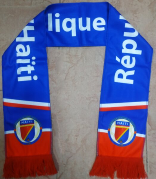 шарф сборной Гаити,флис,130х16см.
