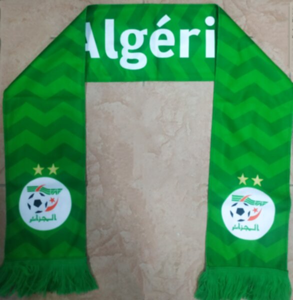 шарф сборной Алжира,флис,130х16см.