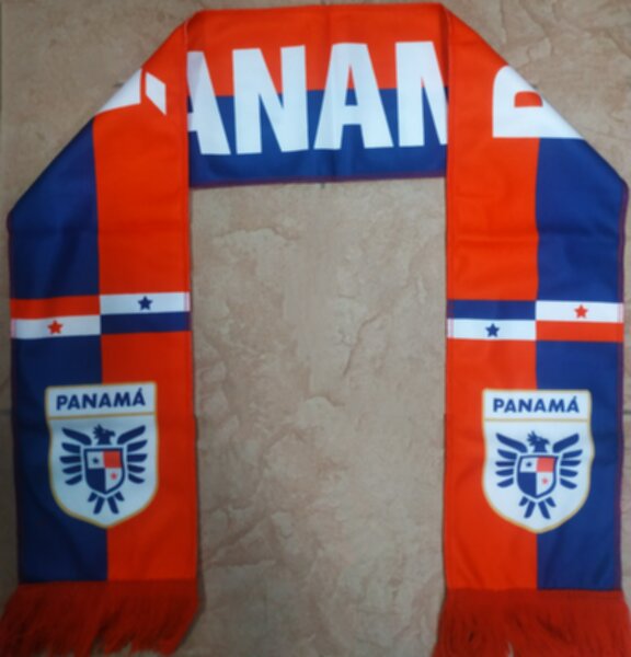 шарф сборной Панамы,флис,130х16см.