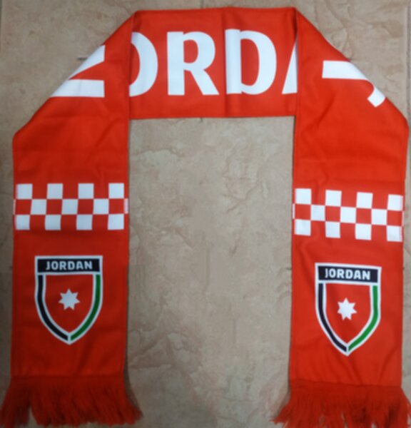 шарф сборной Иордании,флис,130х16см.