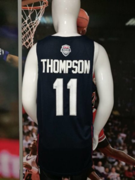 майка баскетбольная сборной США №11 THOMPSON