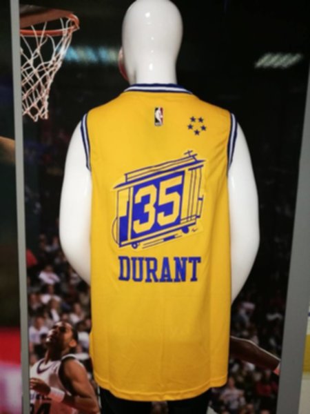 майка баскетбольная Golden State Warriors №35 DURANT adidas