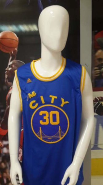 майка баскетбольная Golden State Warriors №30 CURRY adidas