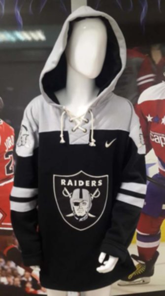 толстовка Oakland Raiders