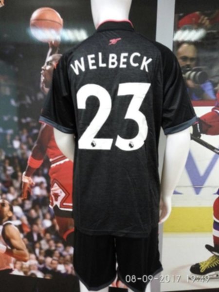 форма Arsenal №23 WELBECK   резервная  2017-2018