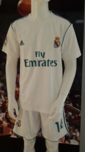 форма   Real Madrid №14 CASEMIRO  домашняя  2017-2018