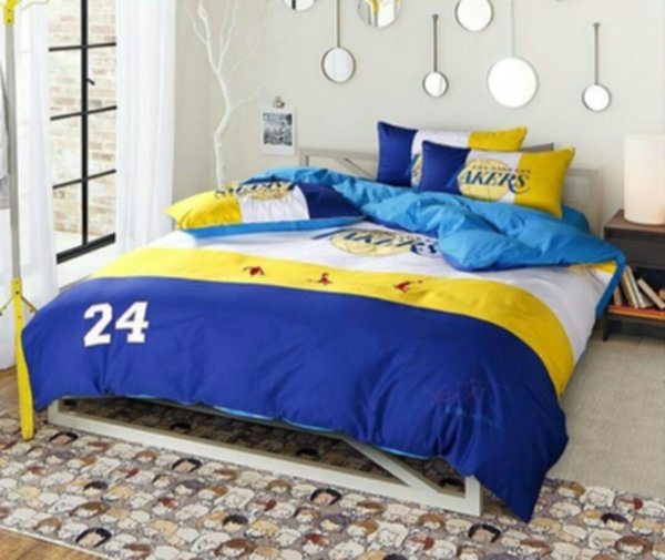 постельный комплект LA Lakers  200см х 230см  с вышивкой