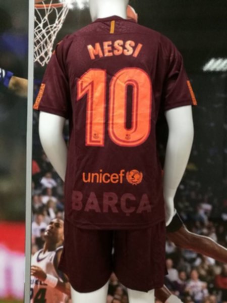 форма Barcelona №10 MESSI  2017-2018  резервная