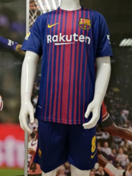 форма Barcelona №8 A.INIESTA  домашняя  2017-2018