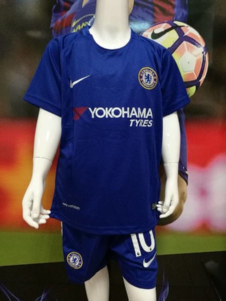 форма детская Chelsea №10 HAZARD  домашняя  2017-18