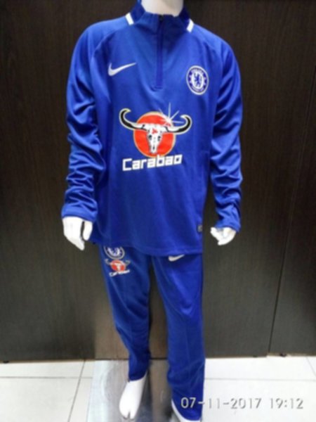 тренировочный  детский  костюм Chelsea  2017-2018