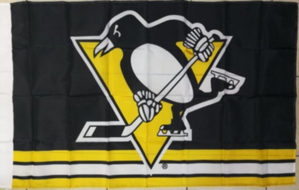 флаг Pittsburgh Penguins  150см х 90см