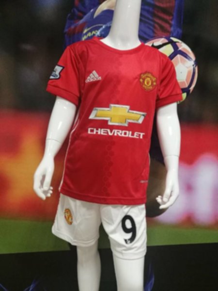 форма детская Manchester United №9 IBRAHIMOVICH  2016-2017