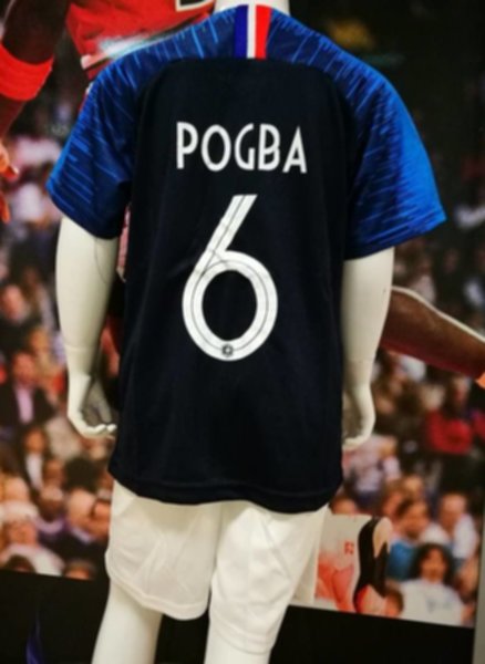 форма детская  сборной Франции №6 Pogba