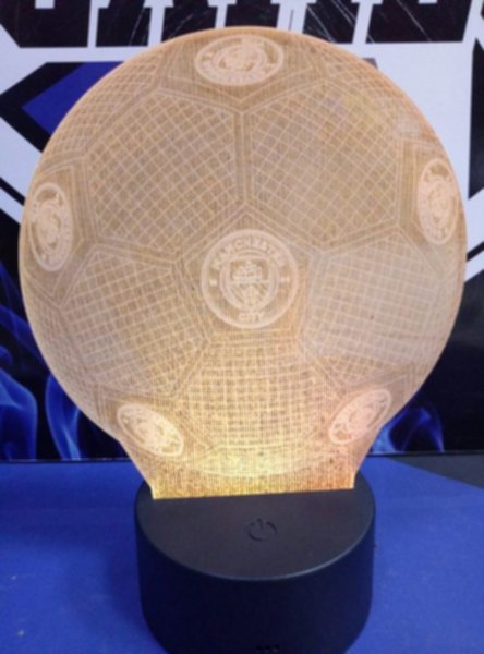 светильник LED Manchester City 19см х 15см х 4см