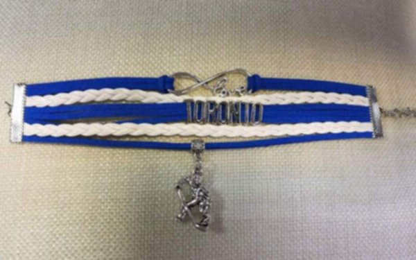 браслет Toronto Maple Leafs (17см х 2,5см)