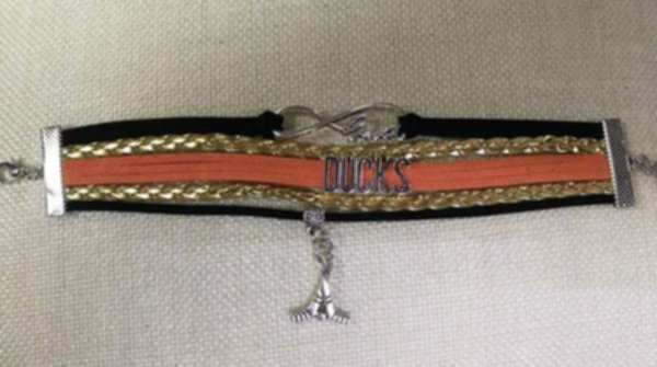 браслет  Anaheim Ducks  17см х 2,5см