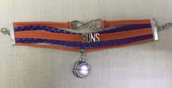 браслет Phoenix Suns (17см х 2,5см)