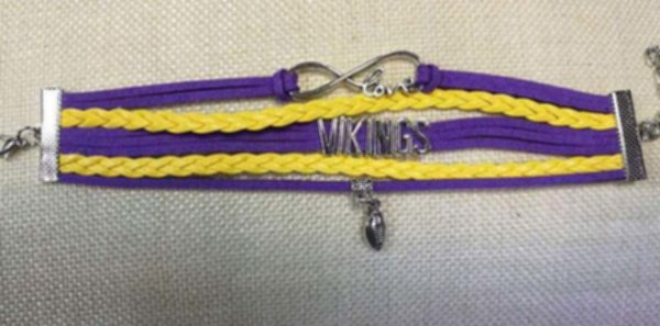 браслет Minnesota Vikings   17см х 2,5см