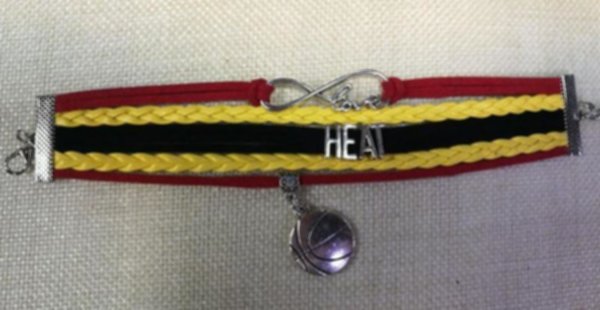 браслет Miami Heat (17см х 2,5см)