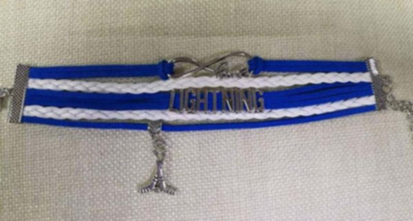 браслет Tampa Bay Lightning(17см х 2,5см)