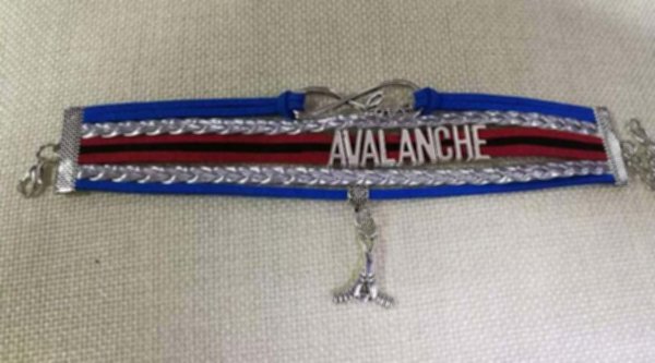 браслет Colorado Avalanche(17см х 2,5см)