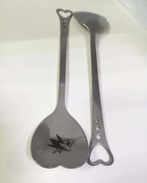 ложка чайная  Сан-Хосе Шаркс (14см)