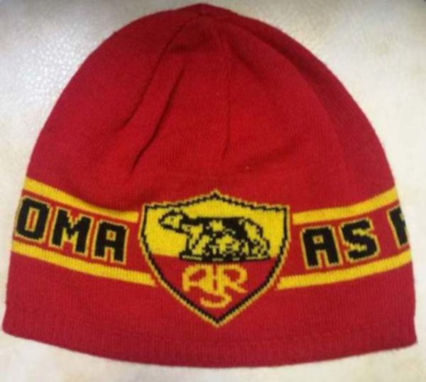 шапка AS Roma акрил 100%