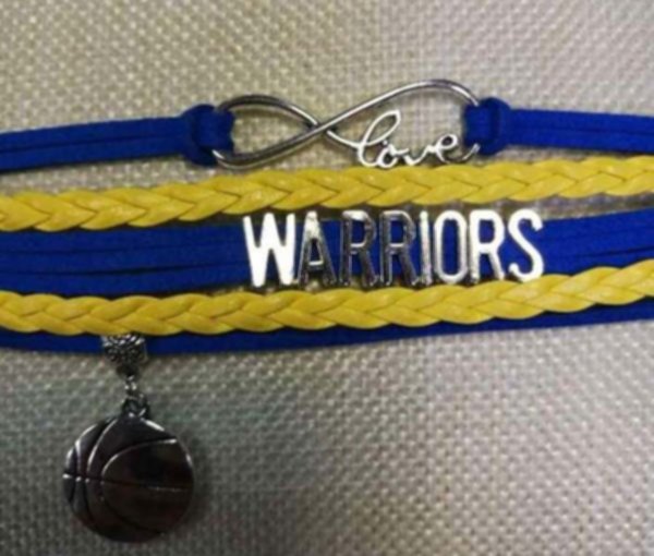 браслет   Golden State Warriors (17см х 2,5см)