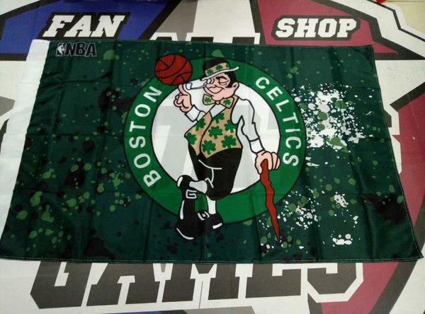 флаг Boston Celtics  150см х 90см