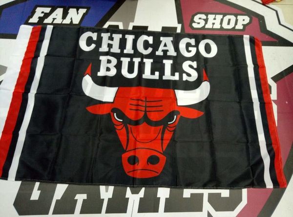 флаг Chicago Bulls(150см х 90 см)